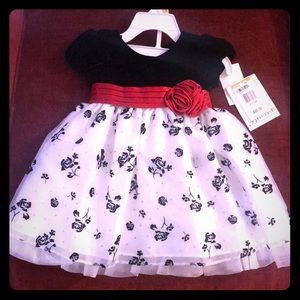 Bonnie Jean fancy holiday dress 12 months